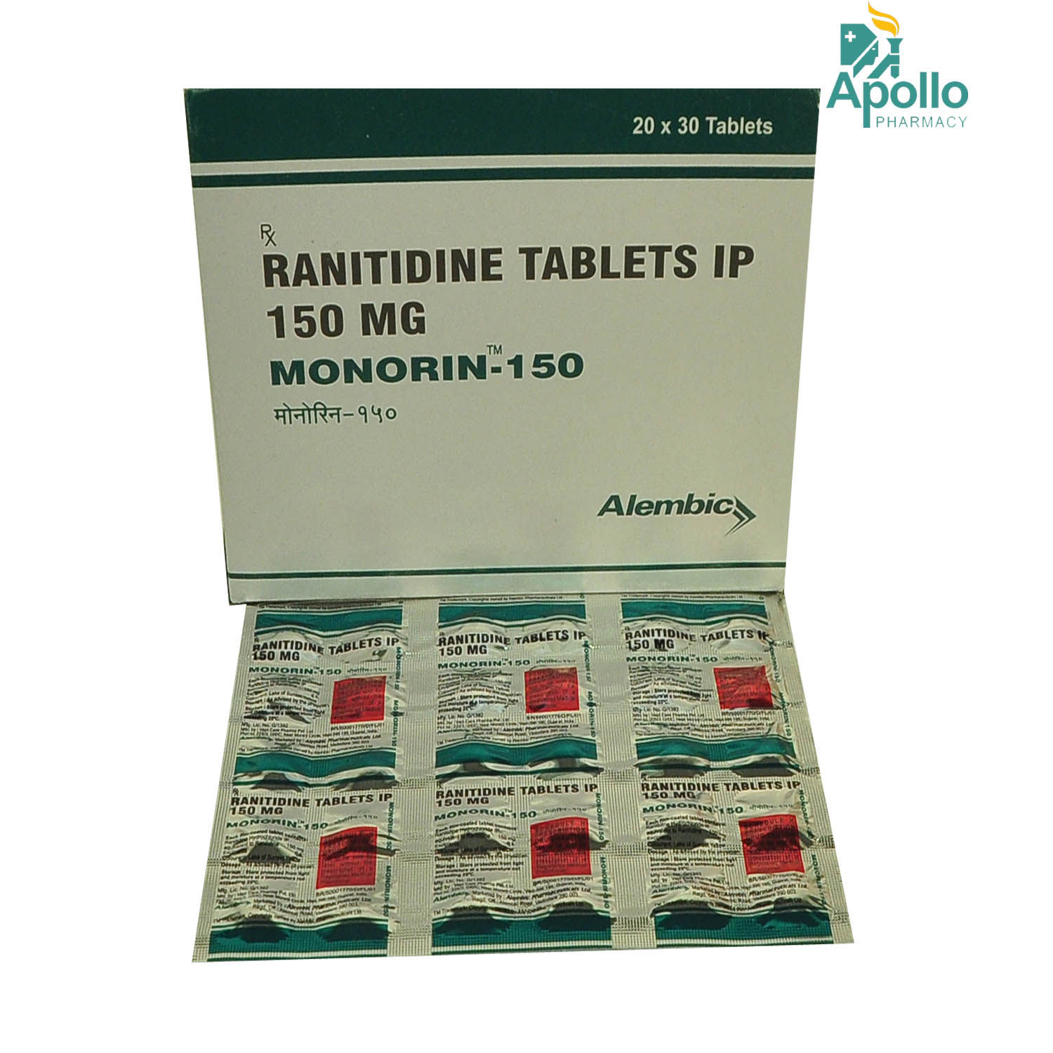 Monorin 150 mg Tablet 30's Price, Uses, Side Effects, Composition