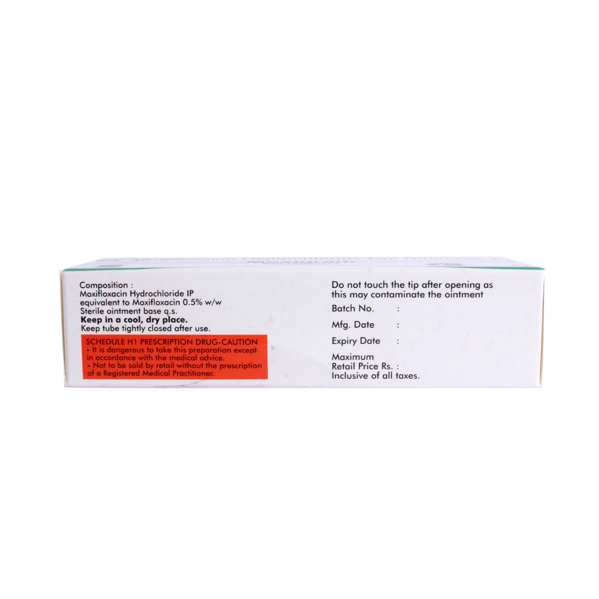 MOXIGRAM EYE OINTMENT 5GM Price, Uses, Side Effects, Composition ...