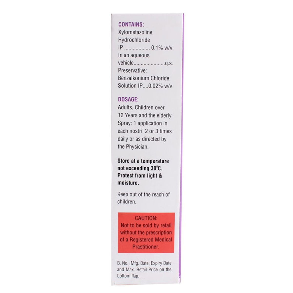 Mucoris Nasal Spray 10ml Price, Uses, Side Effects, Composition ...