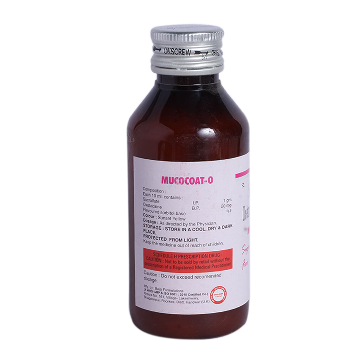 Mucocoat-O Suspension 100 ml, Pack of 1 SUSPENSION