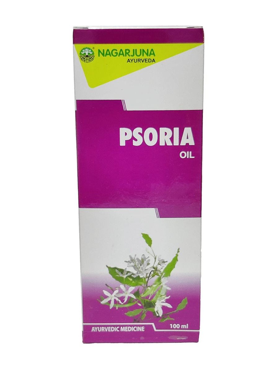 Nagarjuna Ayurveda Psoria Oil, 100 ml Price, Uses, Side Effects