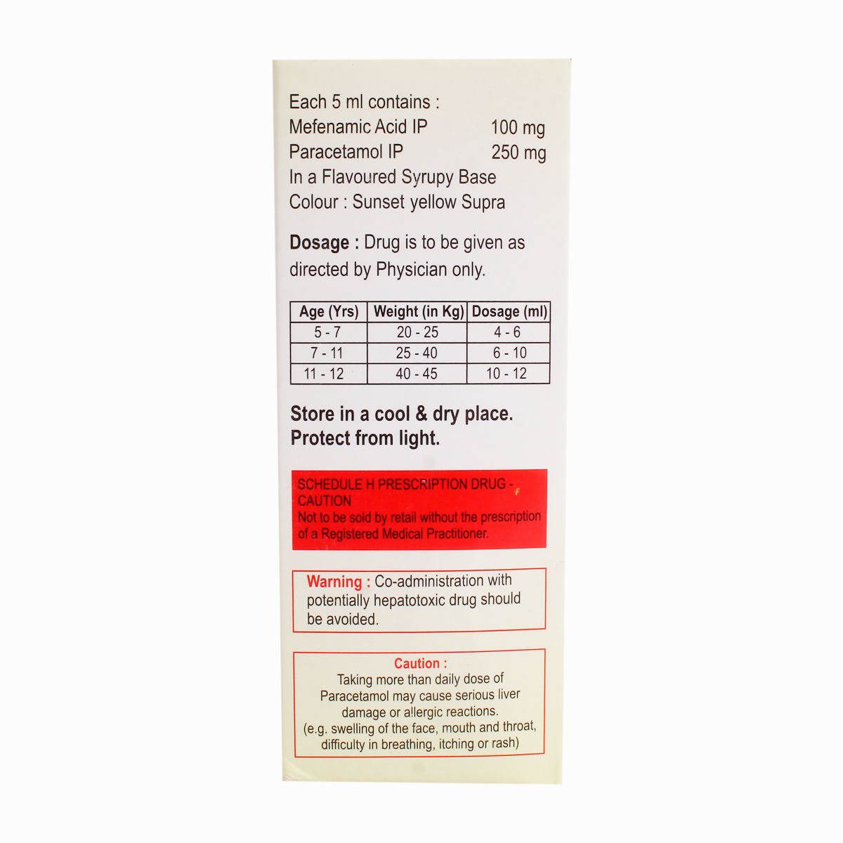 Nam Safe Fort Suspension 60ml, Pack of 1 Liquid