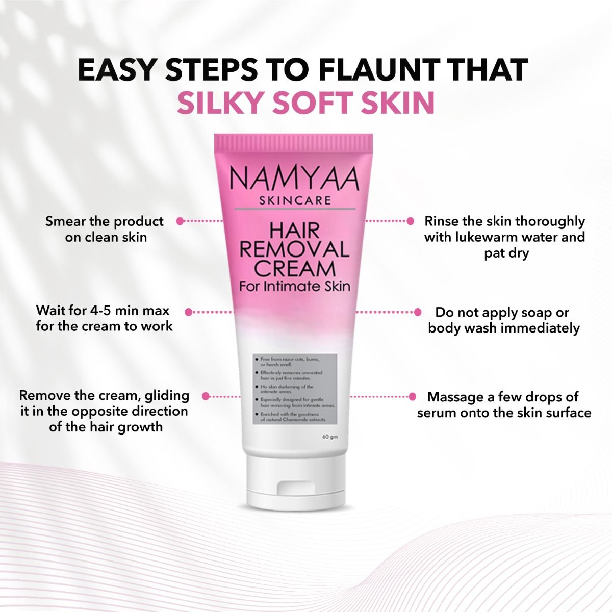Namyaa Hair Removal Cream for Intimate Skin, 60 gm Price, Uses, Side