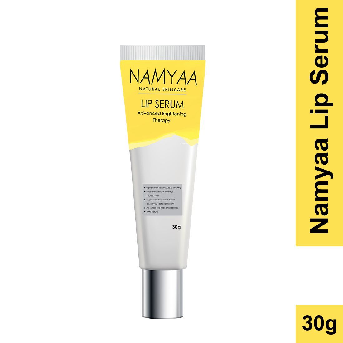 Buy Namyaa Natural Lip Serum Advanced Brightening Therapy, 30 gm Online