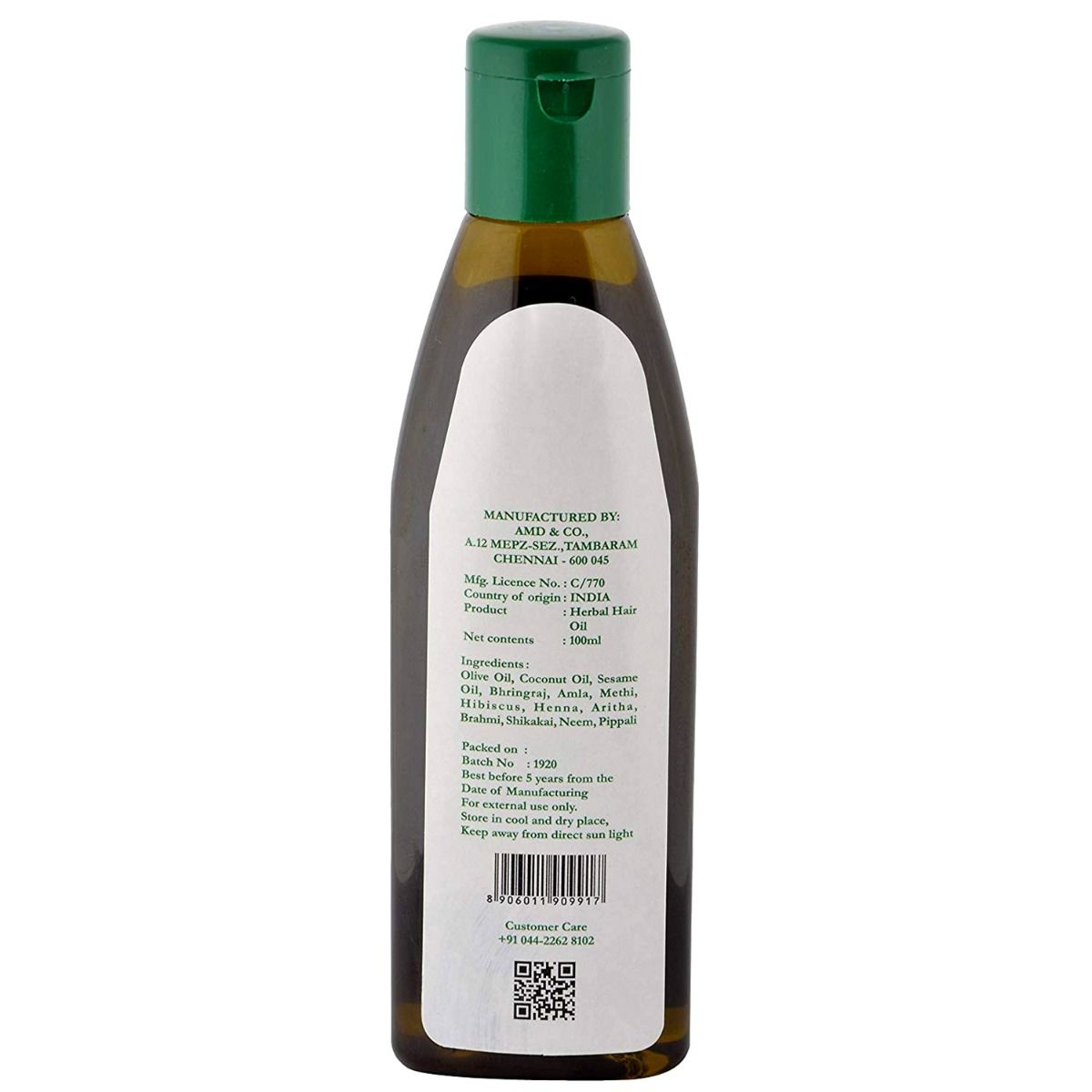 Nani's Herbal Hair Oil, 100 ml, Pack of 1 