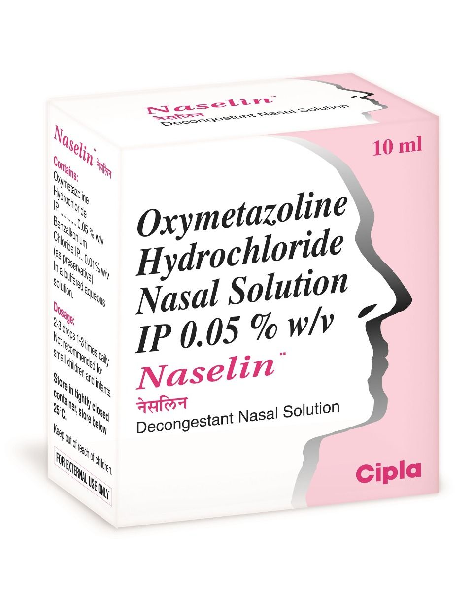 Buy Naselin Nasal Solution 10 ml Online