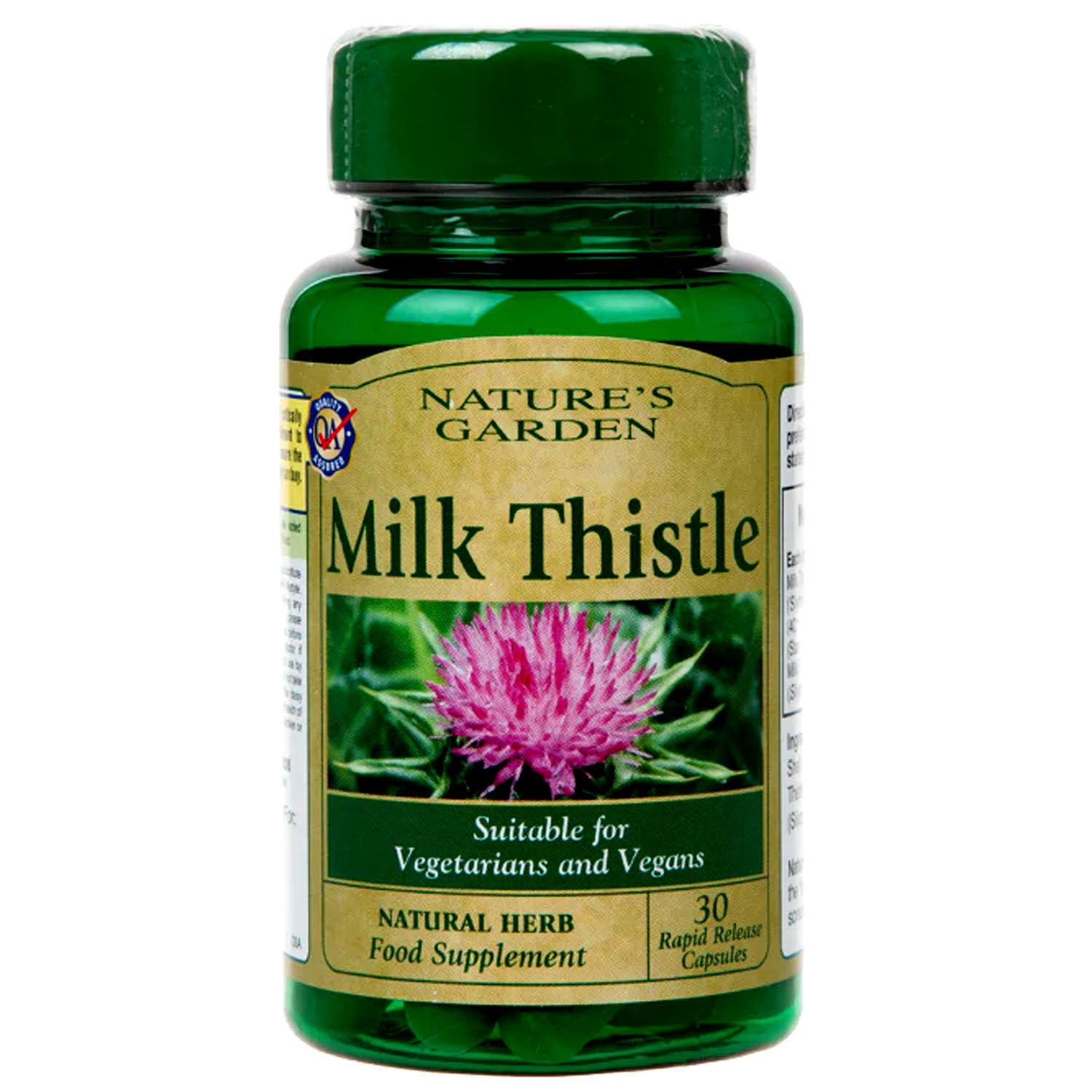 Buy Nature's Garden Milk Thistle, 30 Capsules Online