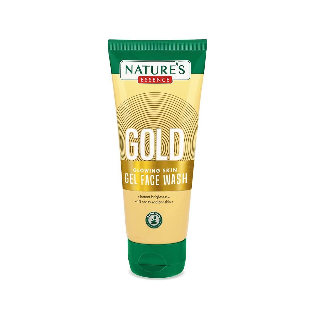 Buy Nature's Essence Gold Glowing Skin Gel Face Wash, 65 ml Online