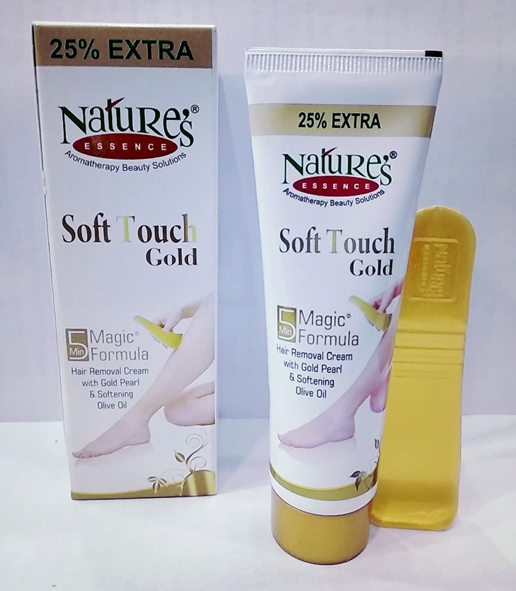 Nature's Essence Soft Touch Gold Hair Removal Cream, 50 ml Price, Uses,  Side Effects, Composition - Apollo Pharmacy