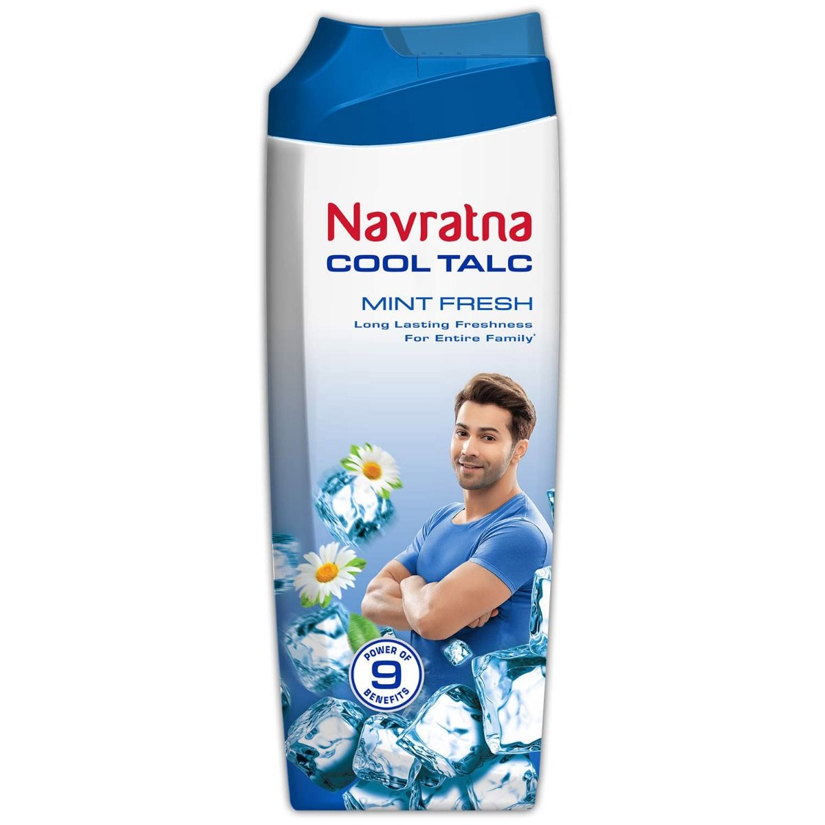 Navratna Cool Mint Fresh Talcum Powder, 100 gm, Pack of 1 