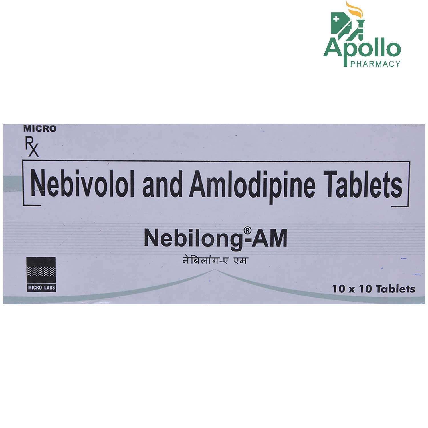 Nebilong-AM Tablet 10's Price, Uses, Side Effects, Composition - Apollo .