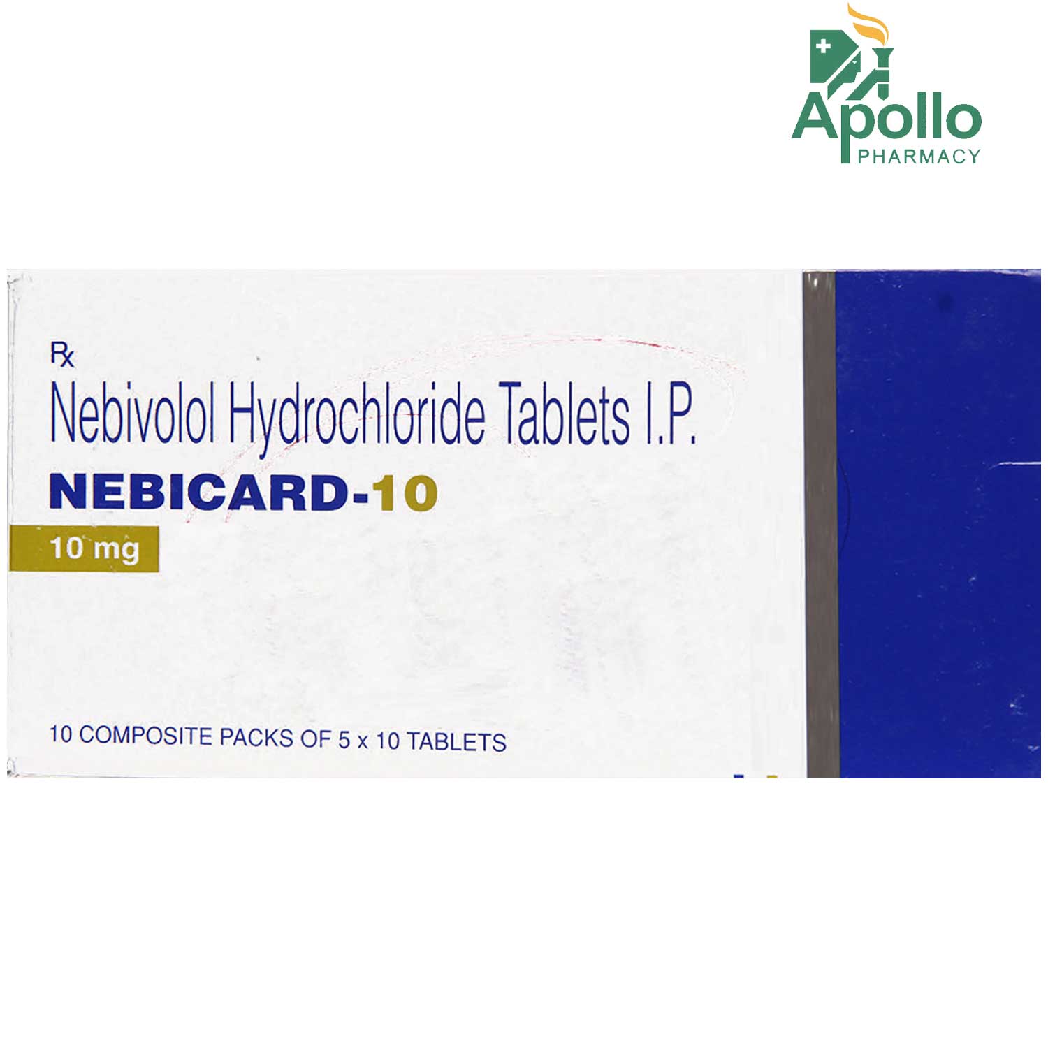 Nebicard 10 Tablet 10 S Price Uses Side Effects Composition Apollo Pharmacy