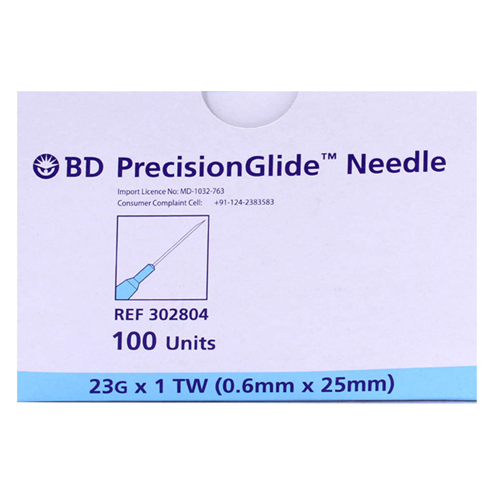 Needle Precision Glide 23G X 1 Tw 100'S 0.6Mm X 25Mm (Bd) Price, Uses
