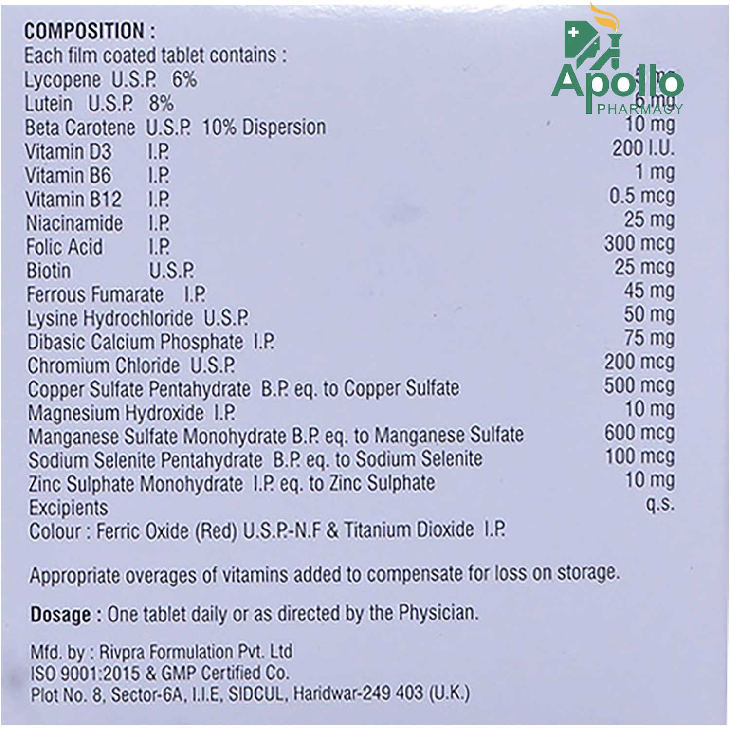 Nephvit Tablet 10's Price, Uses, Side Effects, Composition - Apollo ...