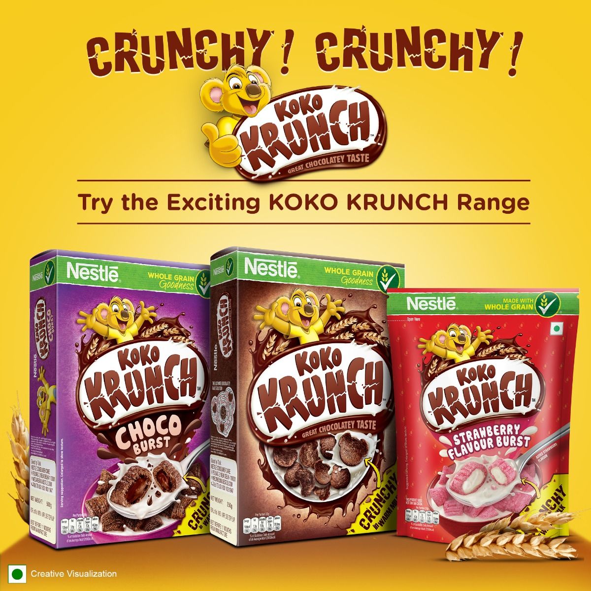 Nestle Koko Krunch Choco Burst, 250 gm, Pack of 1 