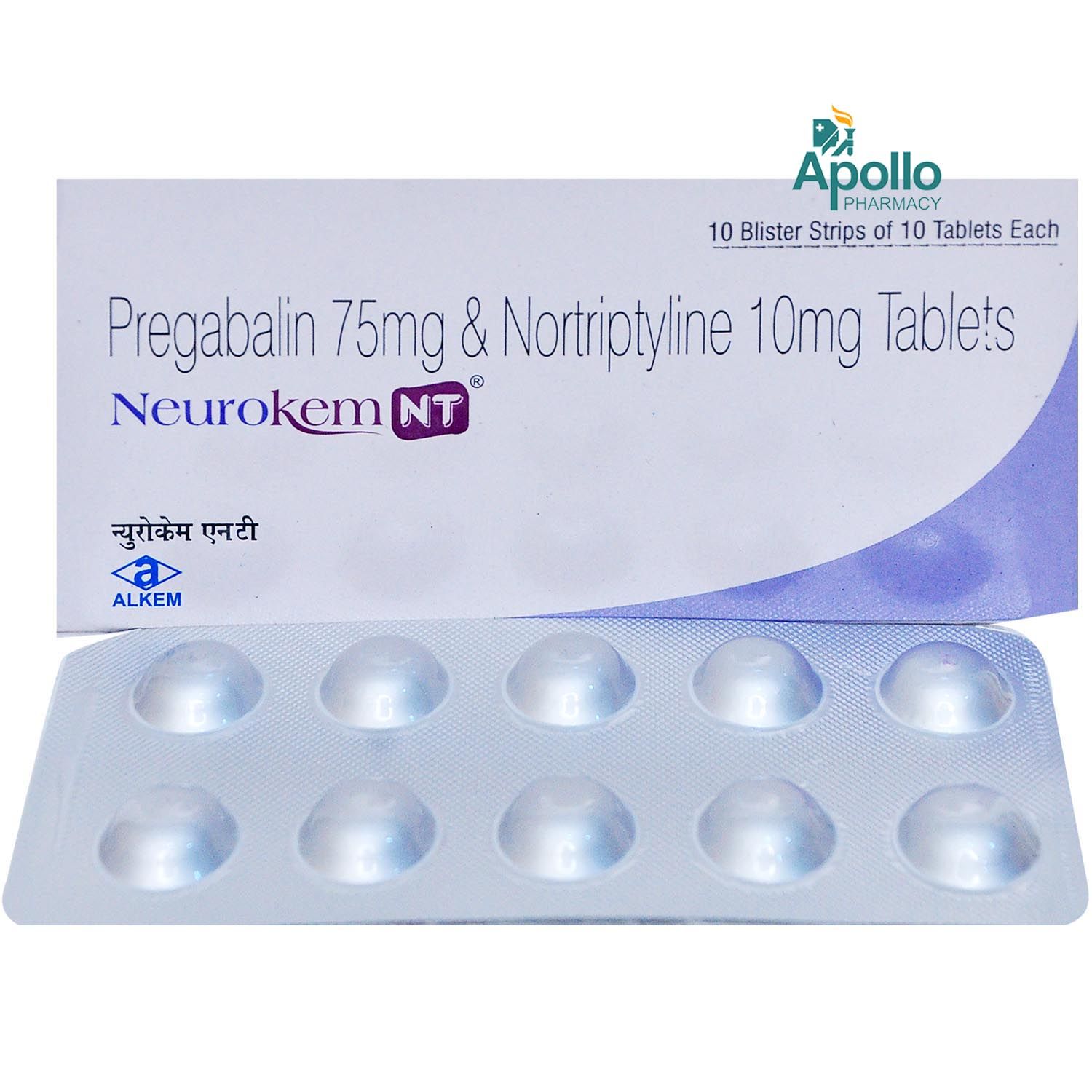 Neurokem NT Tablet 10's Price, Uses, Side Effects, Composition - Apollo ...