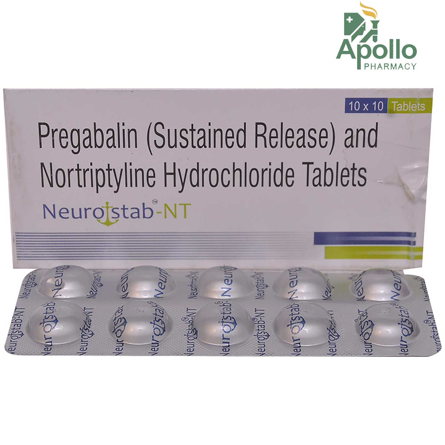 NEUROSTAB NT 75MG TABLET 10'S, Pack of 10 TABLETS