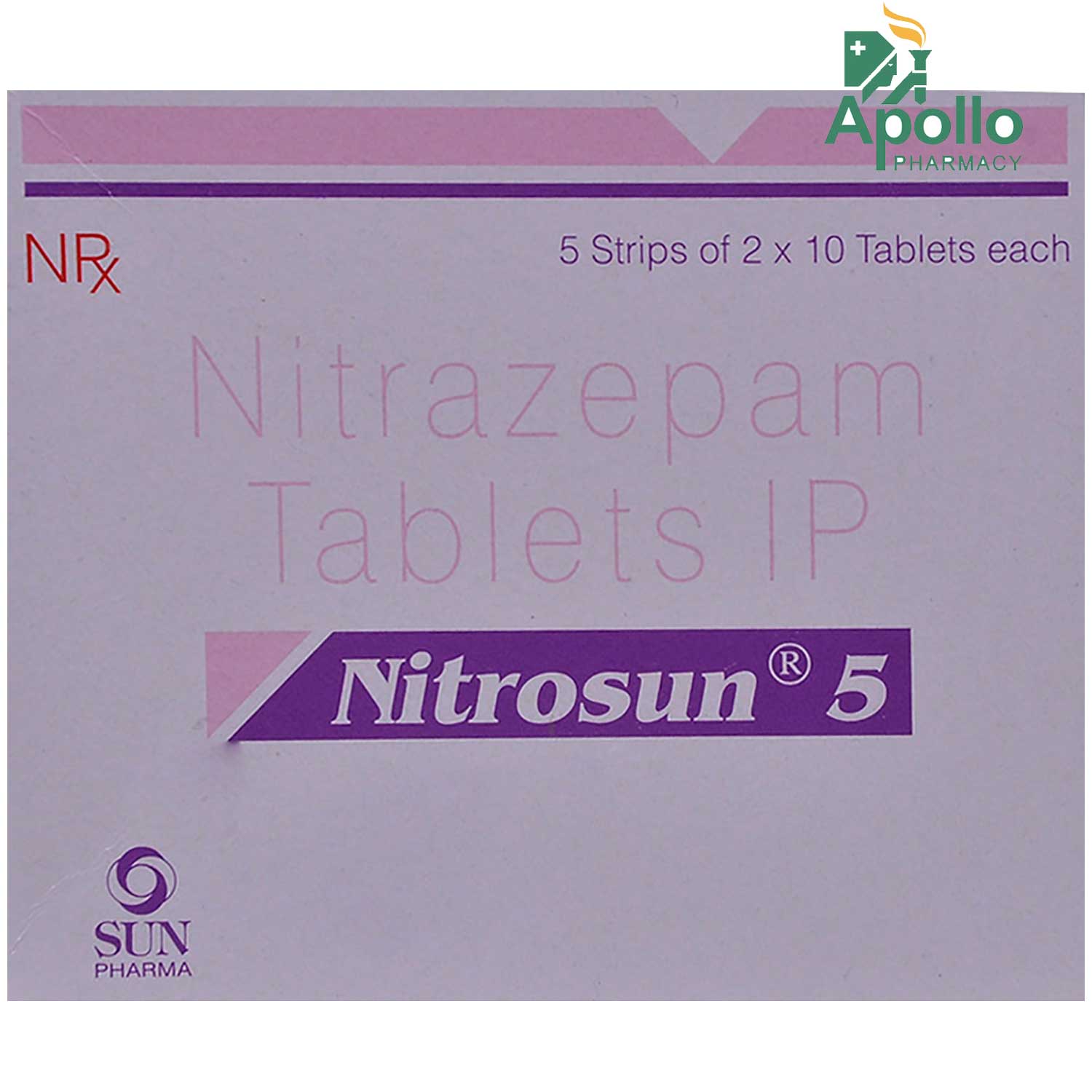 Nitrosun 5 Tablet 10's Price, Uses, Side Effects, Composition - Apollo