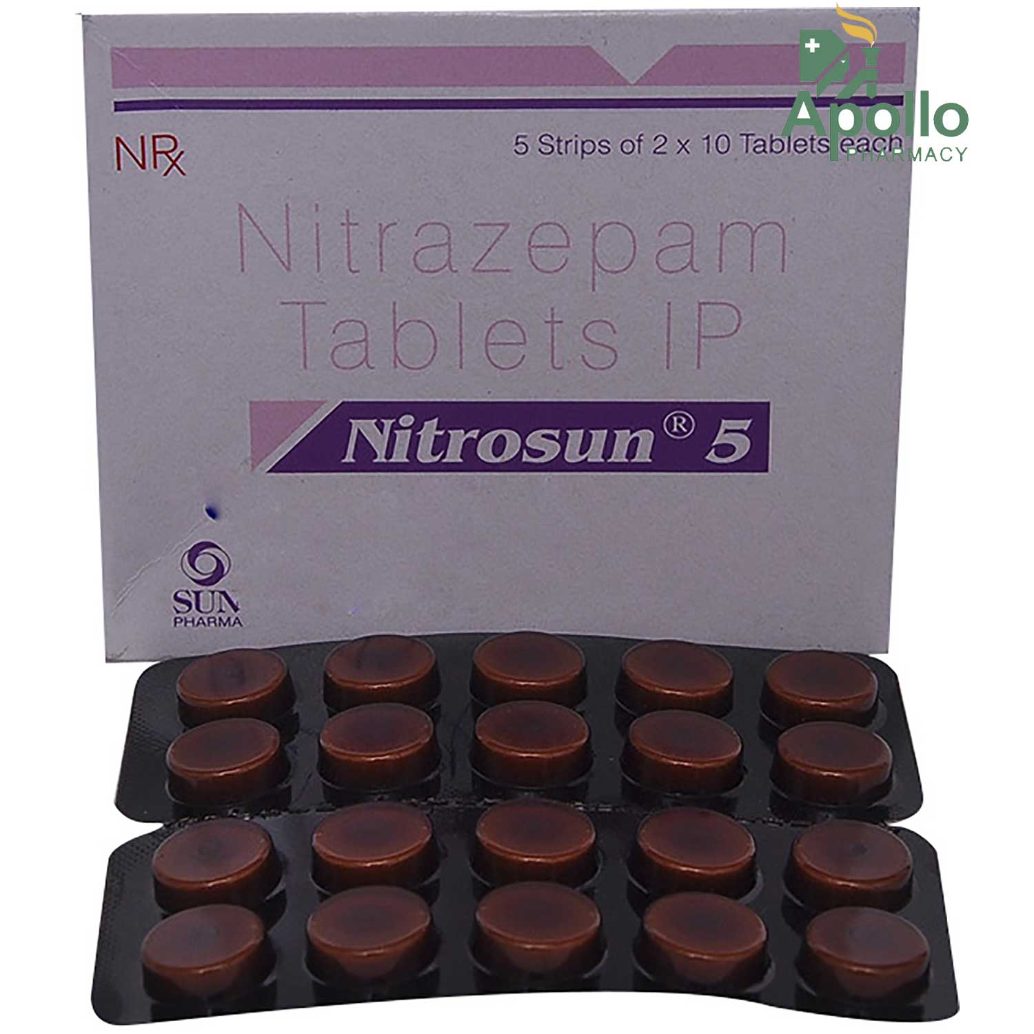 Nitrosun 5 Tablet 10's Price, Uses, Side Effects, Composition - Apollo