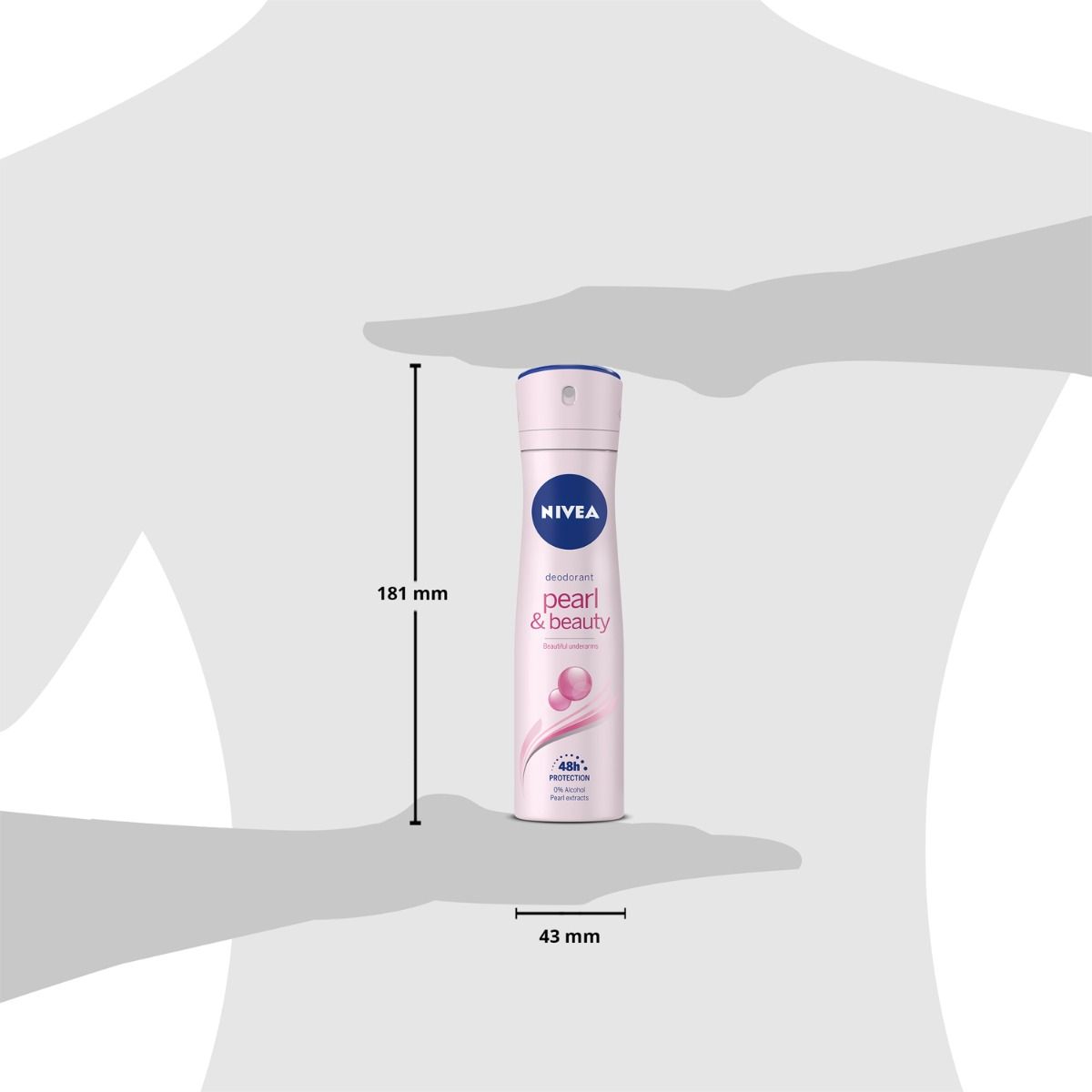 Nivea Pearl & Beauty Deodorant Spray, 150 ml, Pack of 1 