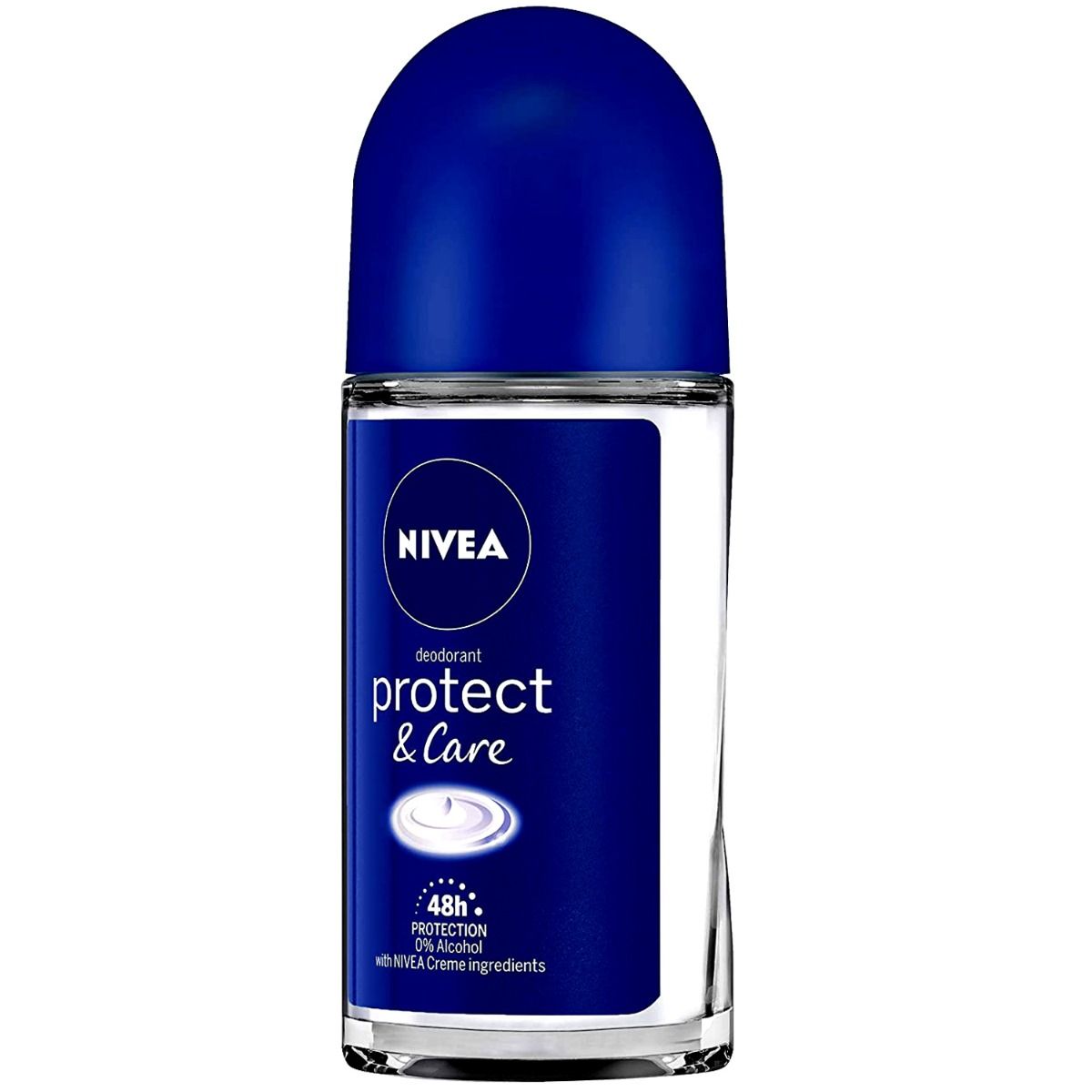 Nivea Protect & Care Deodorant Roll-On, 50 ml, Pack of 1 