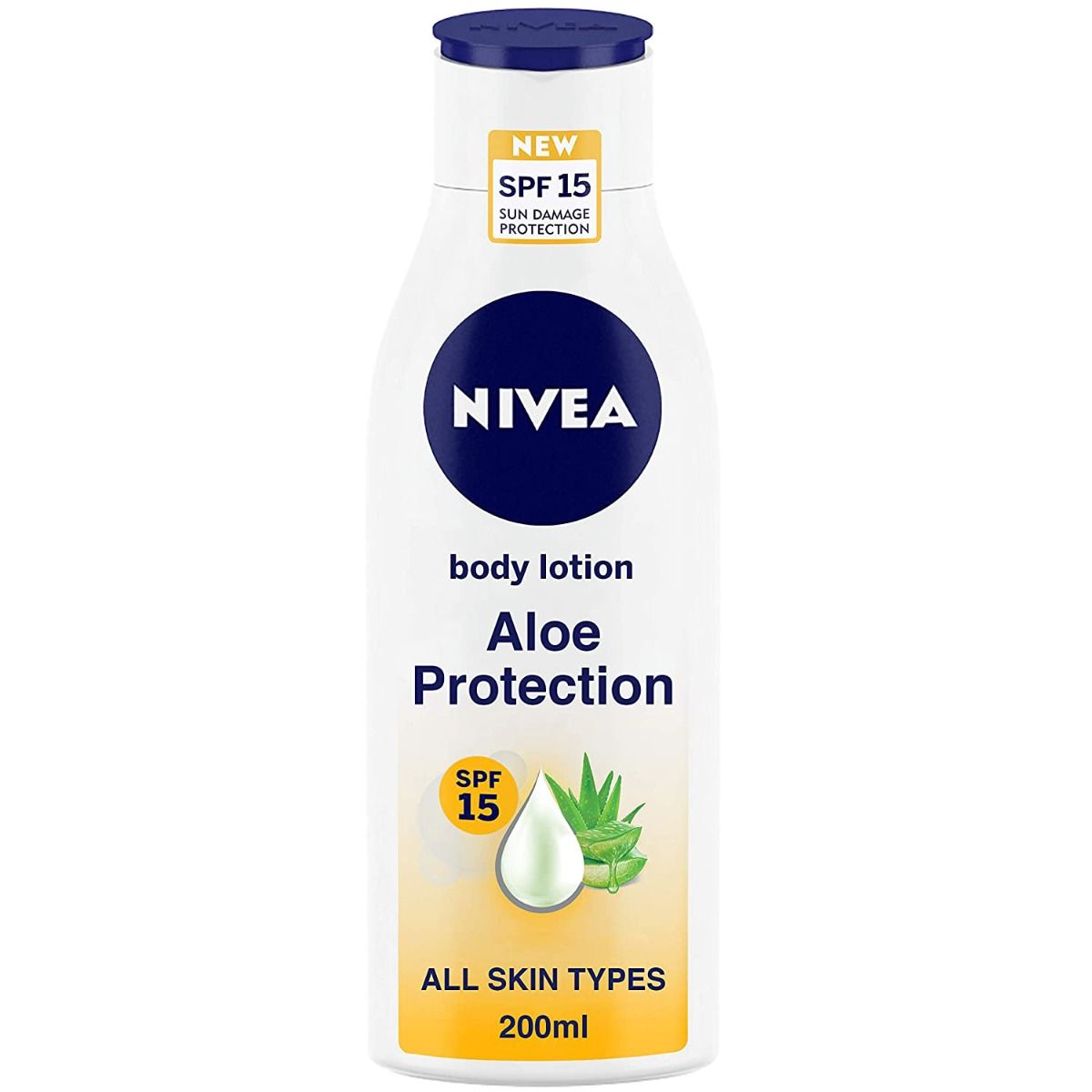 Buy Nivea Aloe Protection SPF 15 Body Lotion, 200 ml Online