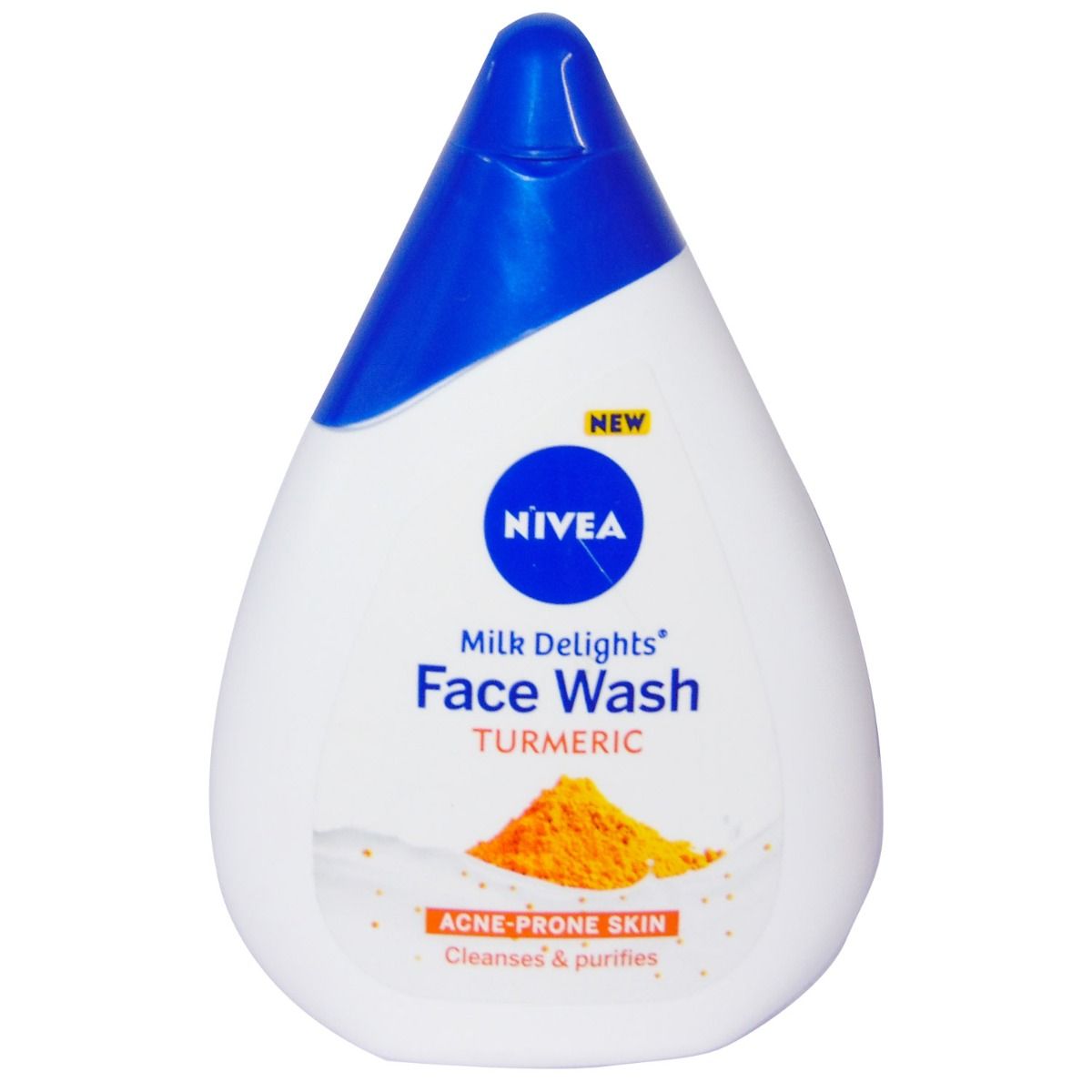 Nivea Milk Delights Cleanses & Purifies Turmeric Face Wash, 50 ml, Pack of 1 
