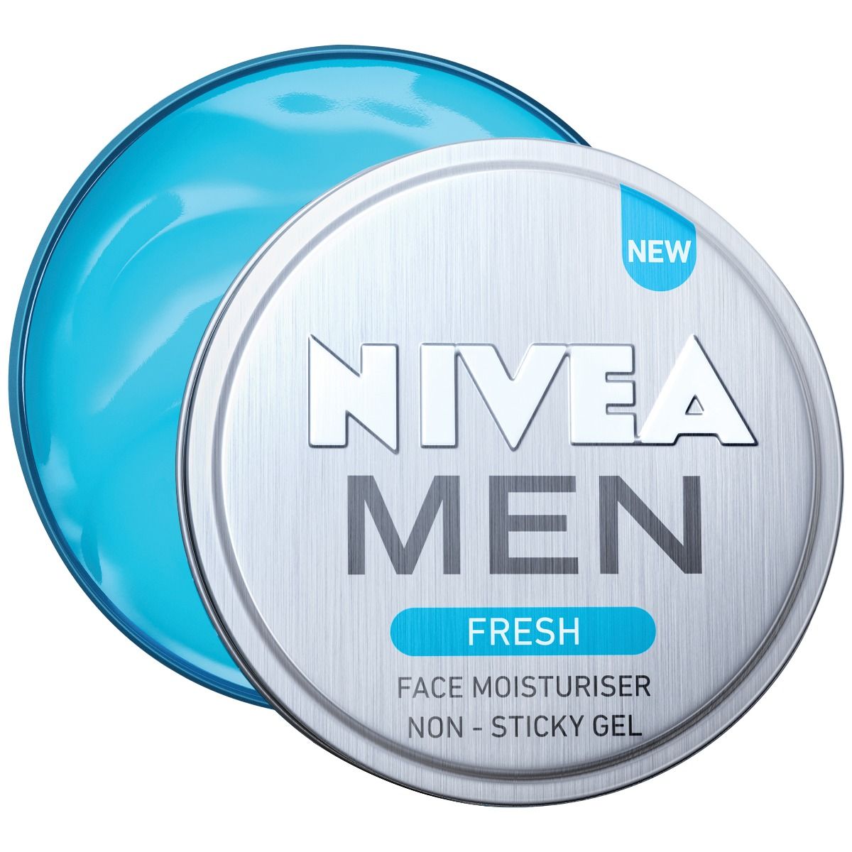 Nivea Men Fresh Face Moisturiser Non - Sticky Gel, 75 ml, Pack of 1 