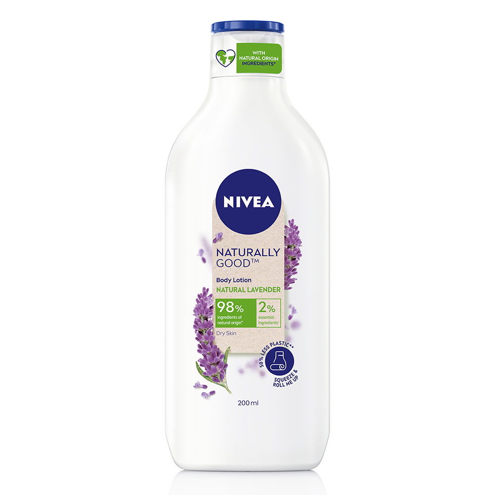 Buy Nivea Naturally Good Natural Lavender Body Lotion, 200 ml Online