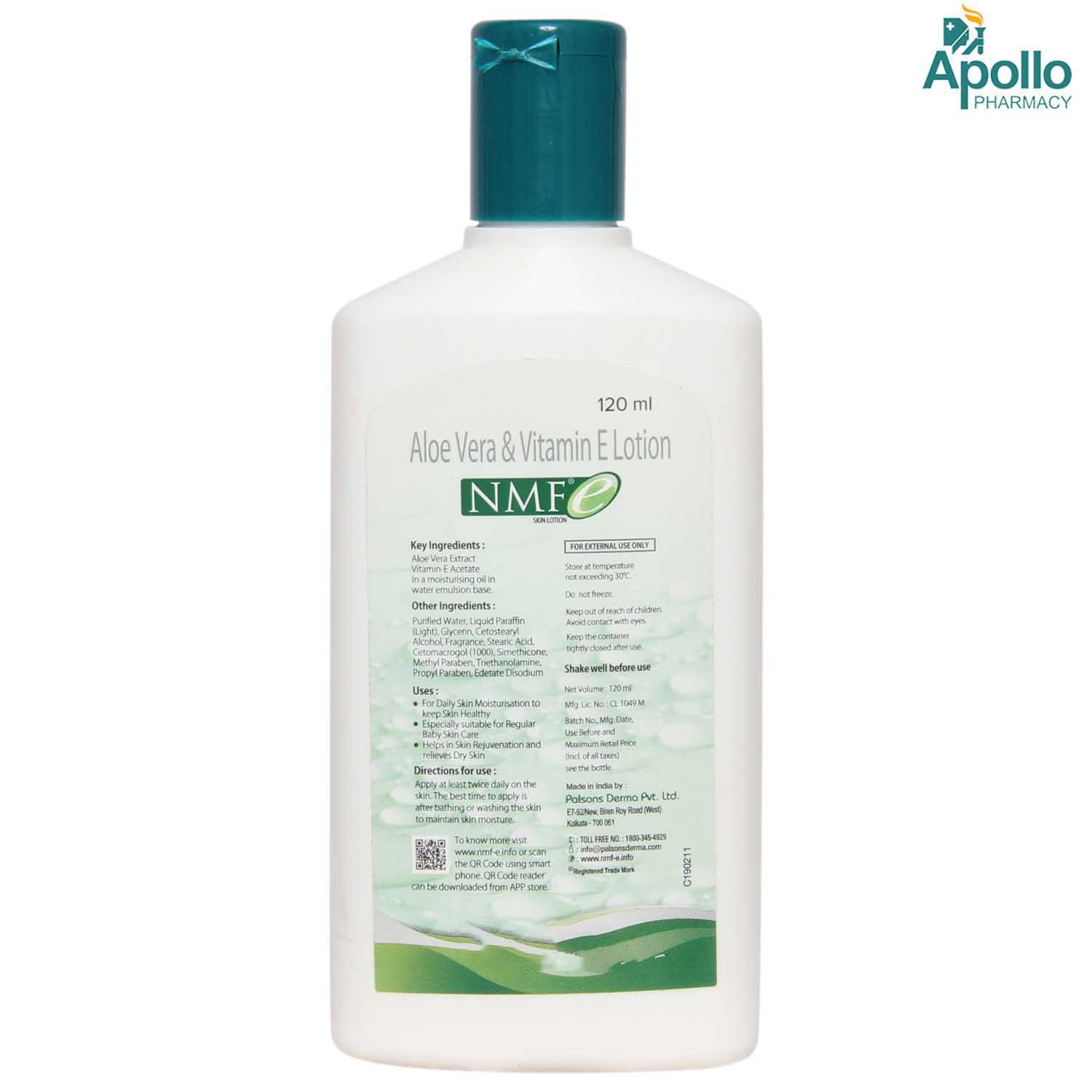 NMF e Daily Moisturising Lotion 120 ml Price, Uses, Side Effects