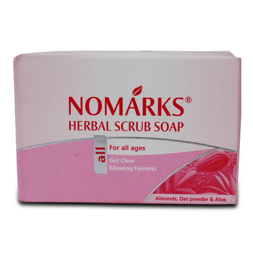 Buy Nomarks Herbal Scrub Soap, 125 gm Online