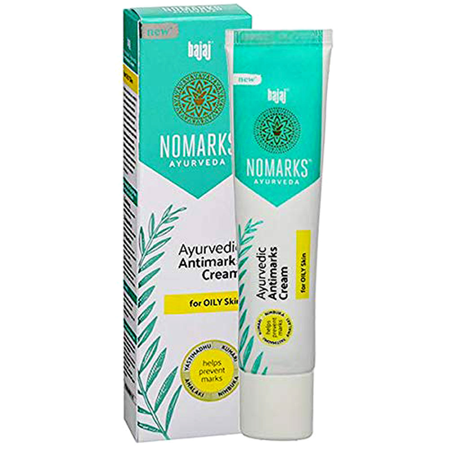 Buy Nomarks Ayurvedic Antimarks Cream For Oily Skin, 25 gm Online