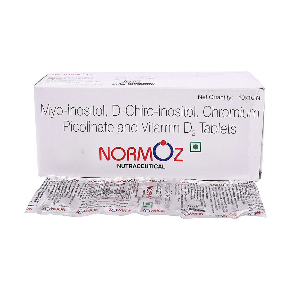 Buy Normoz Tablet 10's Online