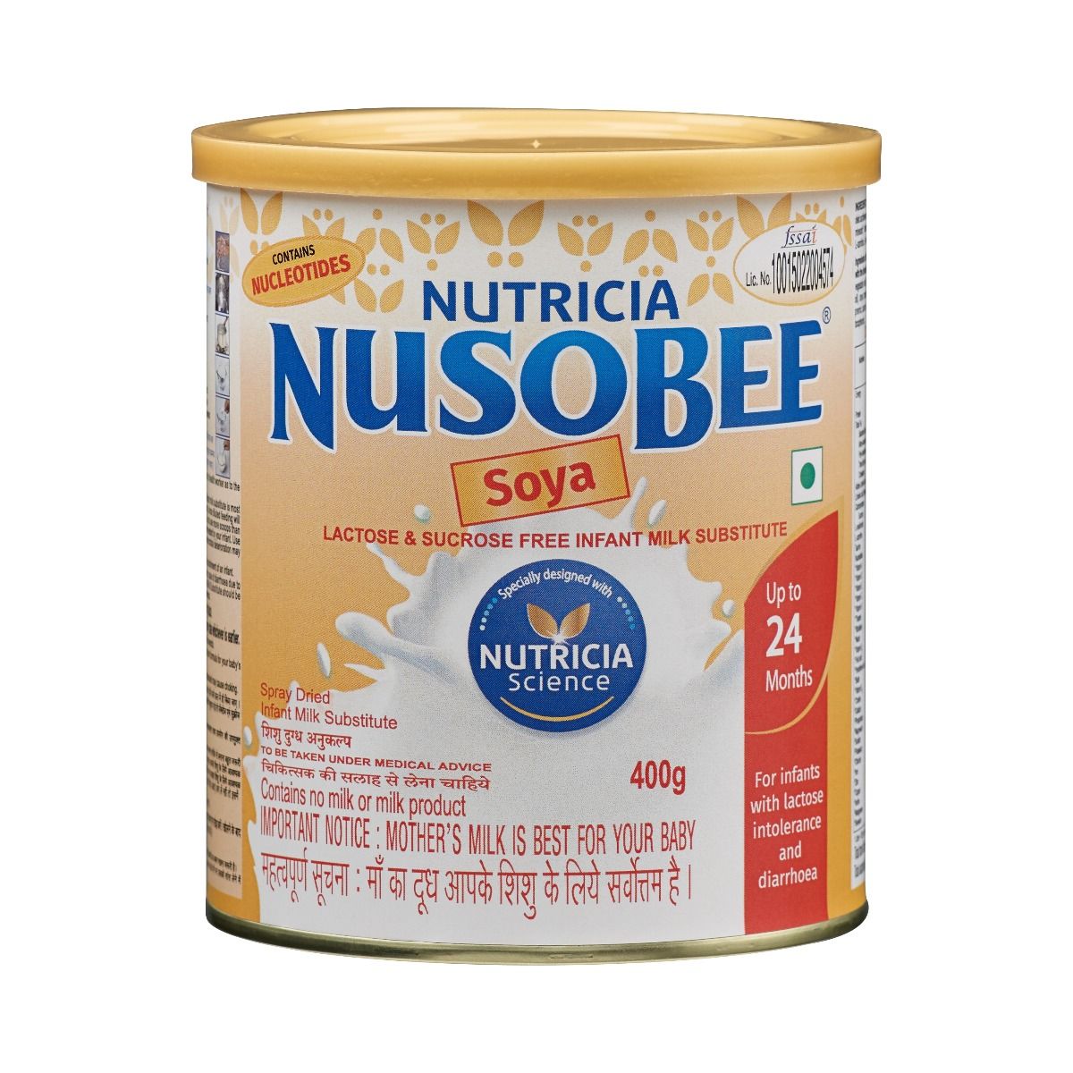 Buy Nutrica Nusobee Soya Infant Formula, 400 gm Tin Online