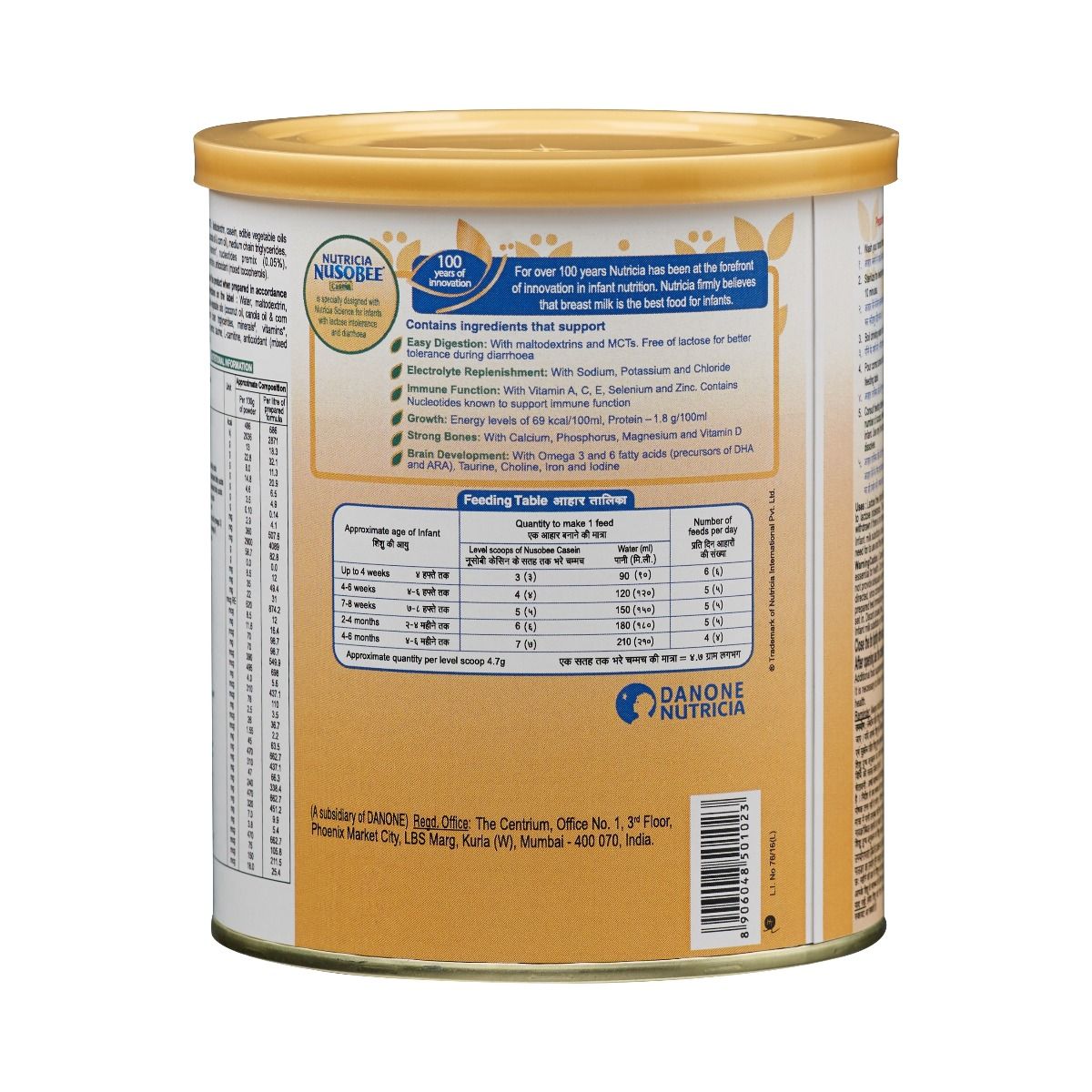 Does Infant Formula Contain Casein