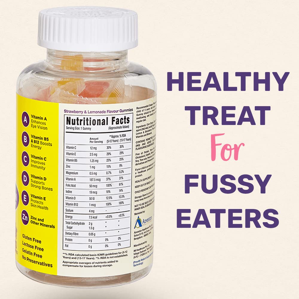 Nutribears Multivitamins, 30 Gummies Price, Uses, Side Effects