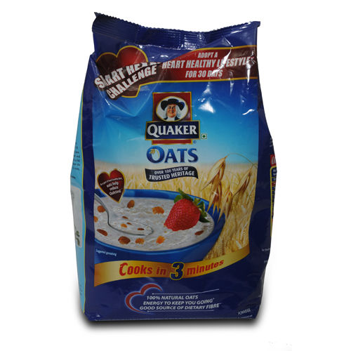 Buy Quaker Oats, 1 kg Refill Pack Online