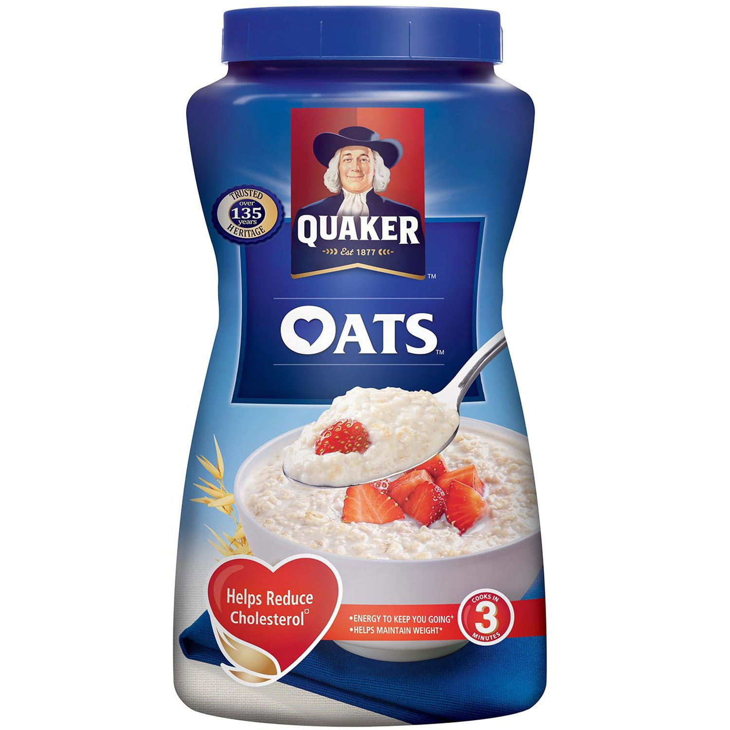 Buy Quaker Oats, 1 kg Jar Online