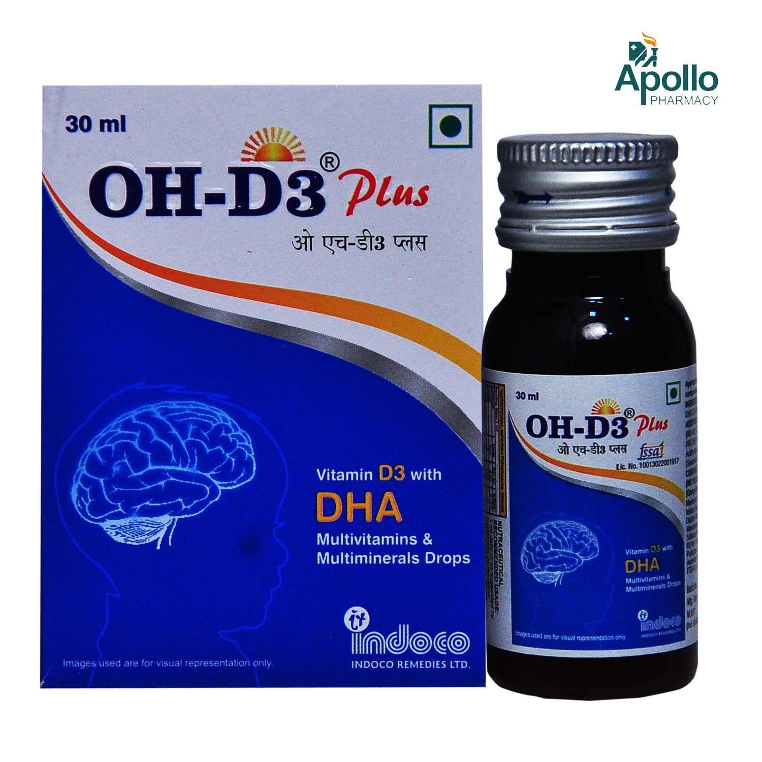 OH D3 Plus Drops 30 ml, Pack of 1 