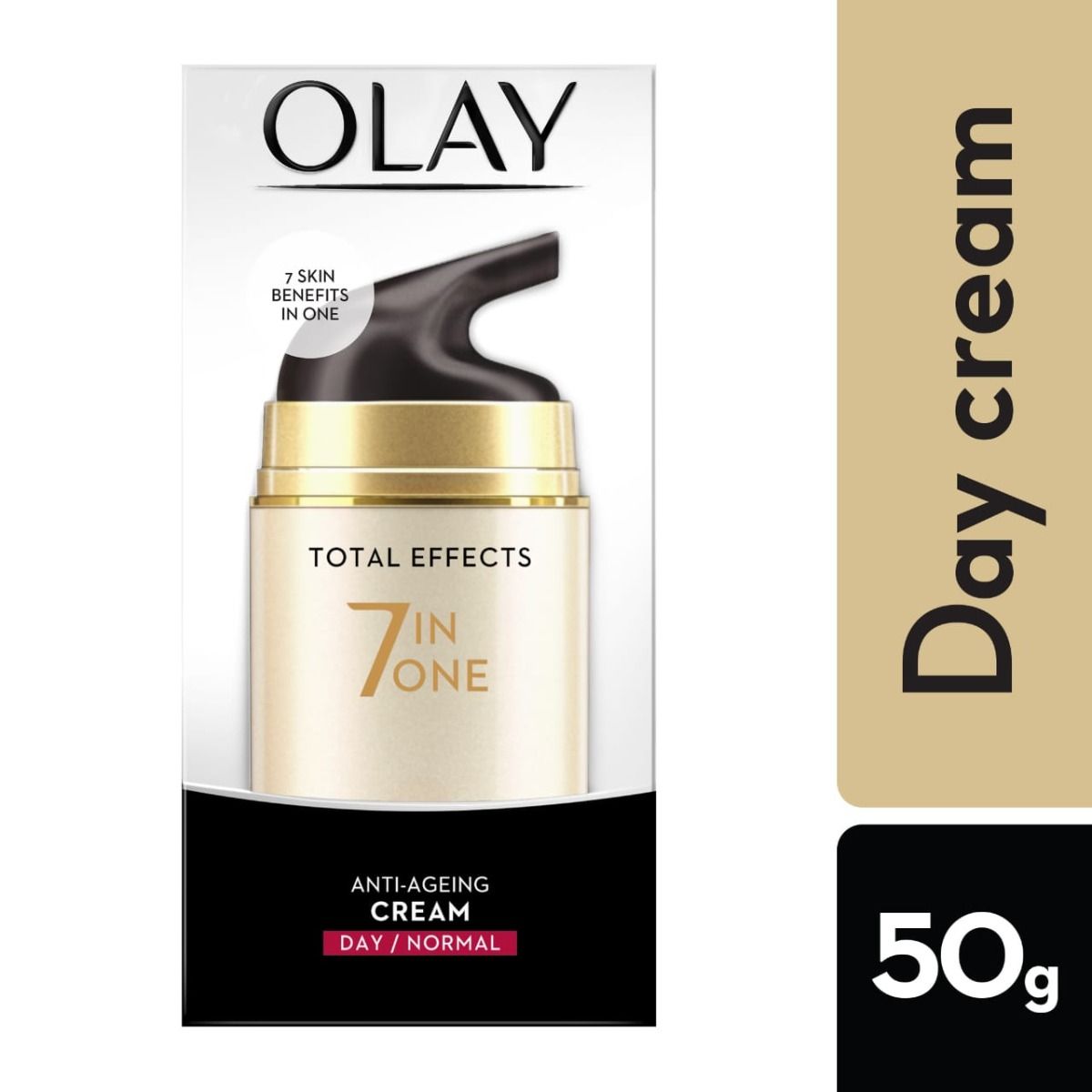 Olay Total Effects 7 IN 1 Anti-Ageing Day Cream SPF 15, 50 gm, Pack of 1 