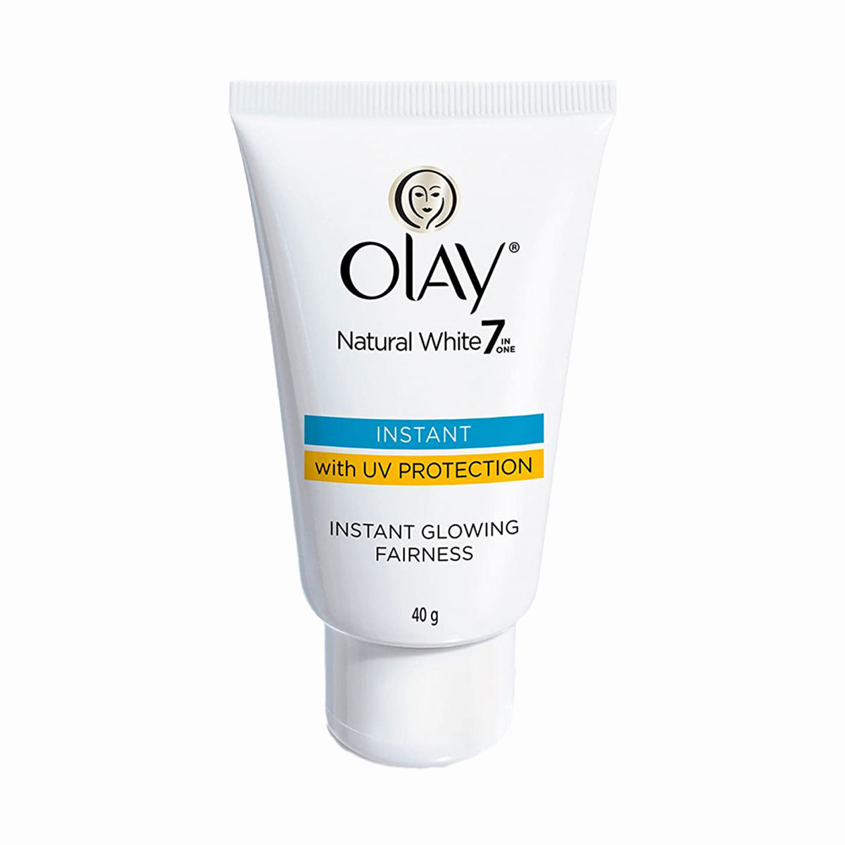 Olay Natural White Instant Glowing Fairness Cream, 40 gm, Pack of 1 