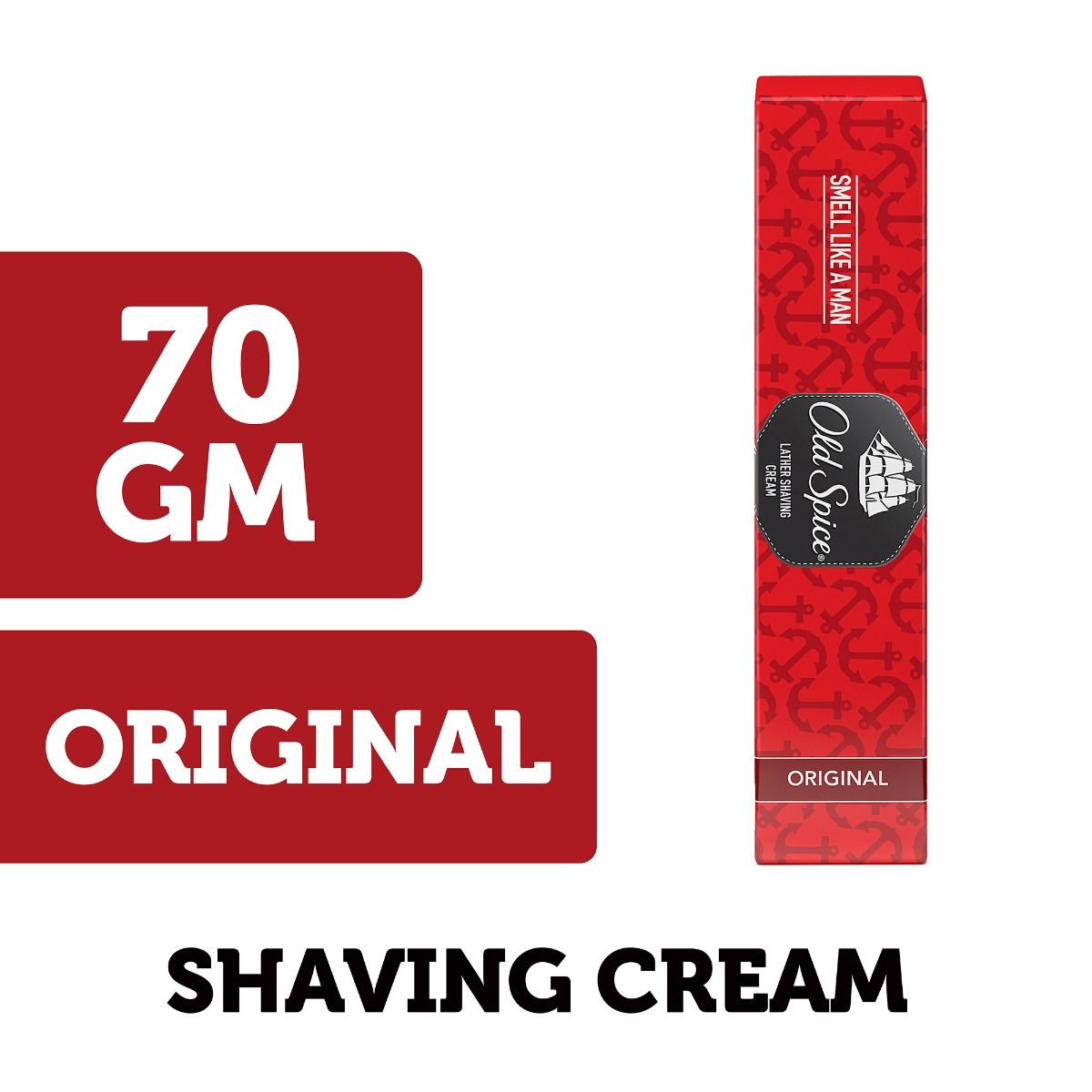 Buy Old Spice Original Lather Shaving Cream, 70 gm Online