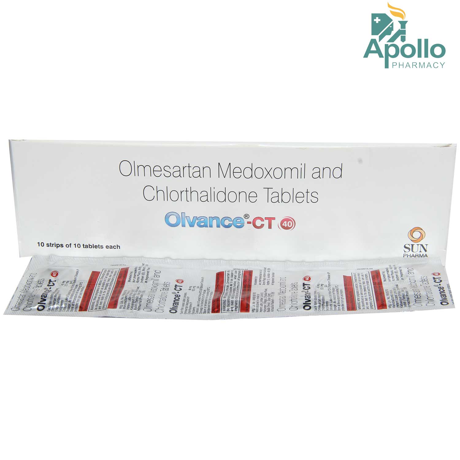 Olvance-CT 40 Tablet 10's, Pack of 10 TABLETS