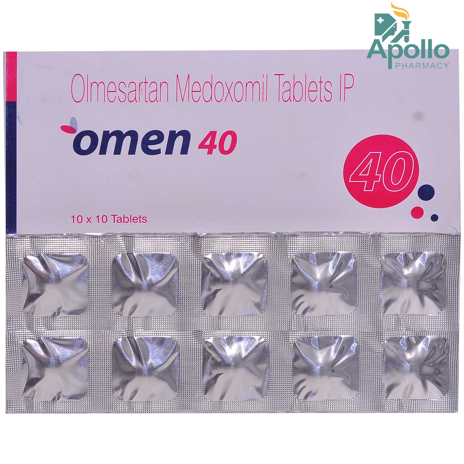 Omen 40 Tablet 10's, Pack of 10 TABLETS