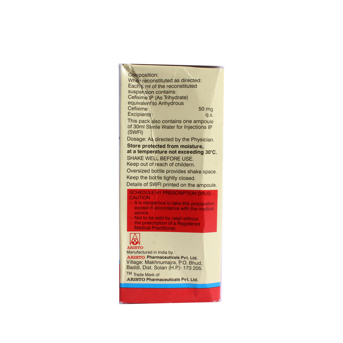 Omnicef-O 50 mg Paed Suspension 30 ml Price, Uses, Side Effects ...