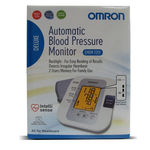 Omron Automatic Blood Pressure Monitor Hem-7201 Price, Uses, Side ...