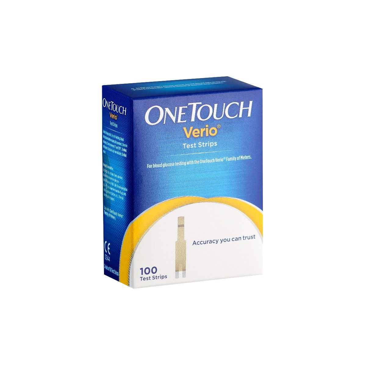 OneTouch Verio Test Strips, 100 Count, Pack of 1 