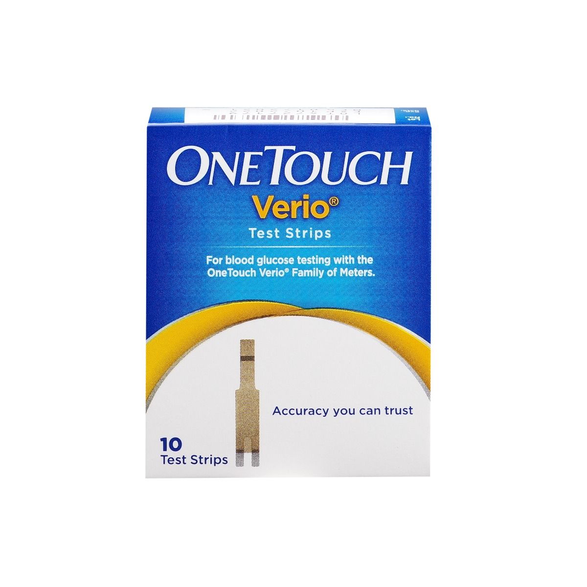 OneTouch Verio Test Strips, 10 Count, Pack of 1 