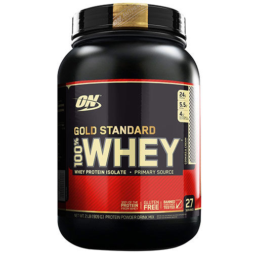 Optimum Nutrition 100% Whey Gold Standard Cookie & Cream 2 lbs, Pack of 1 