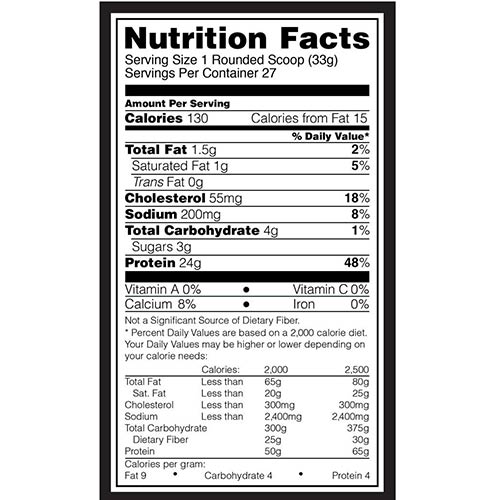 Optimum Nutrition 100% Whey Gold Standard Cookie & Cream 2 lbs, Pack of 1 